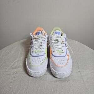 NIKE AIR FORCE 1 SHADOW CASUAL SHOES MULTI-COLOR/WHITE